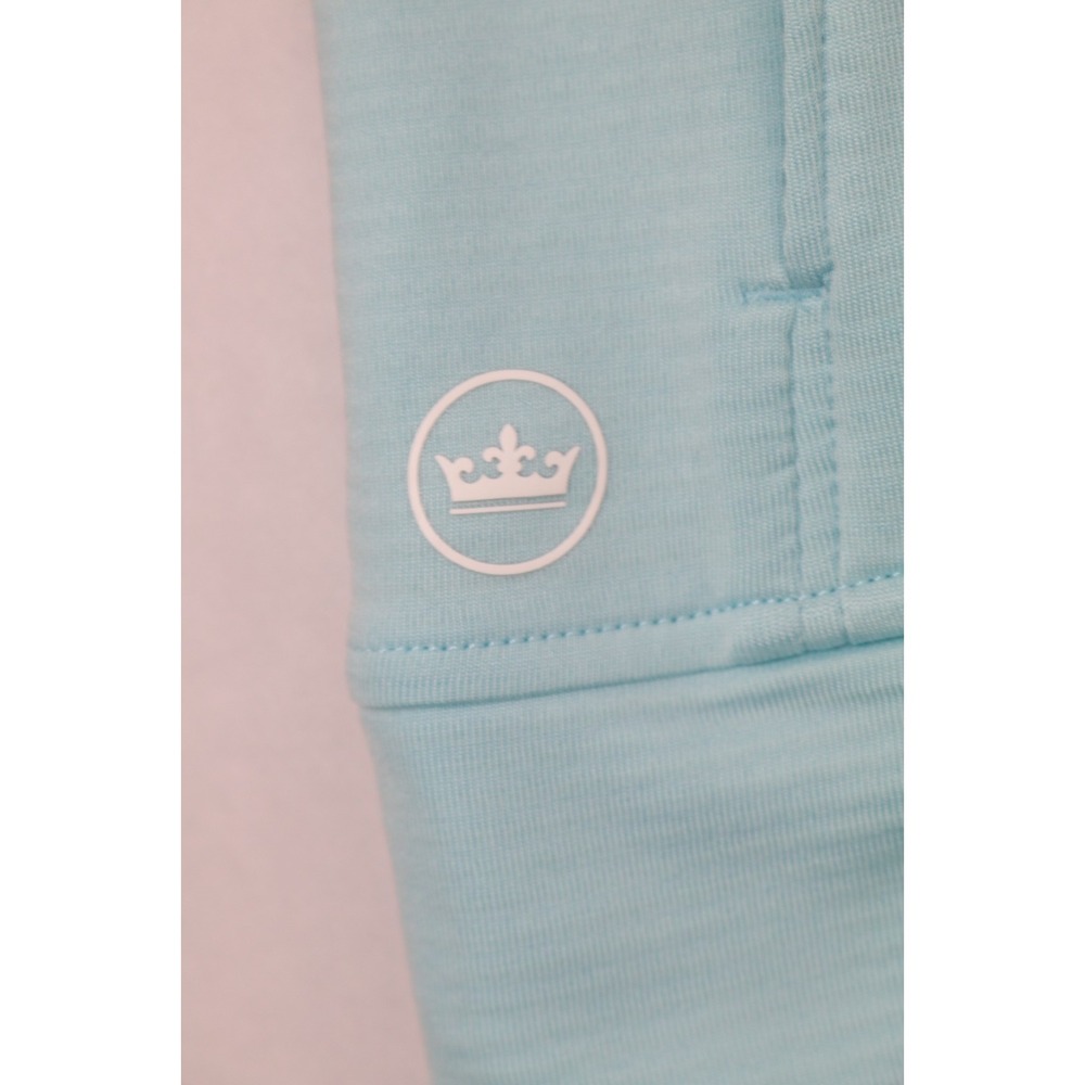 Peter Millar Beaumont Full Zip Hoodie Jacket Womens Medium Teal Golf Perfomance - Picture 10 of 16